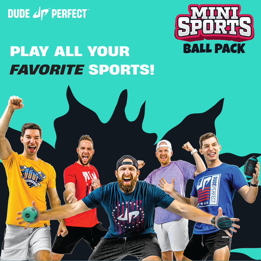 Dude Perfect Site Mini Sports Ball Pack